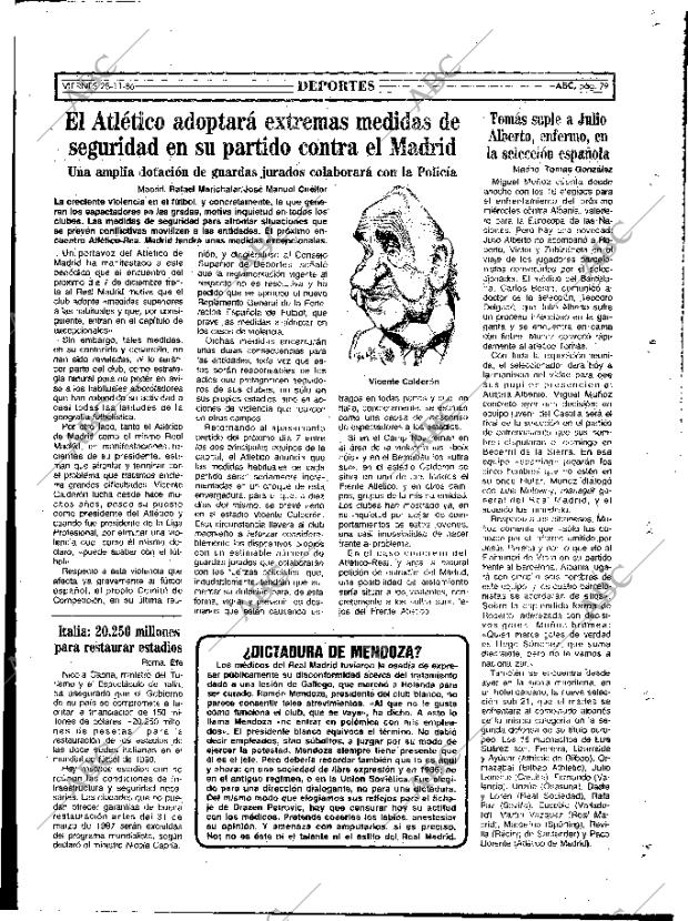 ABC MADRID 28-11-1986 página 79
