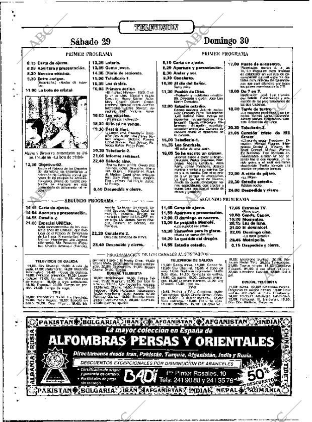 ABC MADRID 29-11-1986 página 110
