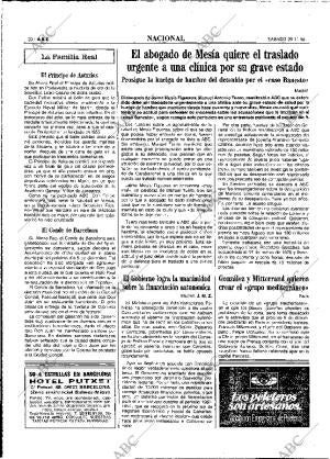ABC MADRID 29-11-1986 página 20
