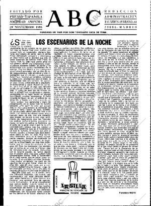 ABC MADRID 29-11-1986 página 3