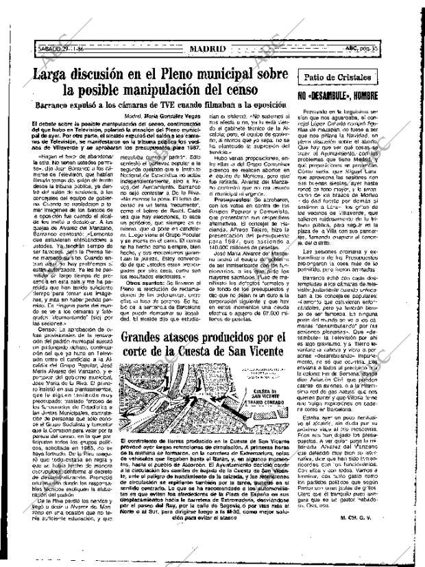 ABC MADRID 29-11-1986 página 35