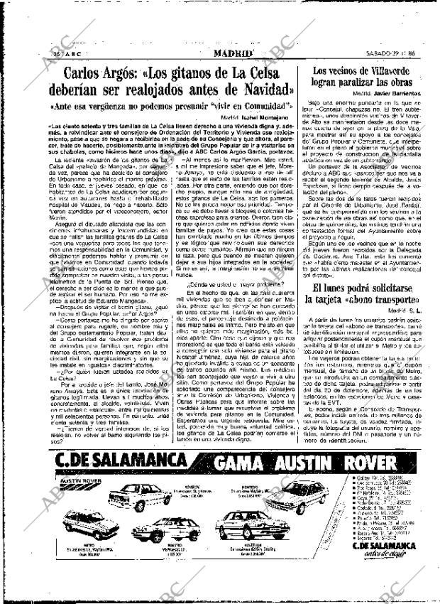 ABC MADRID 29-11-1986 página 36