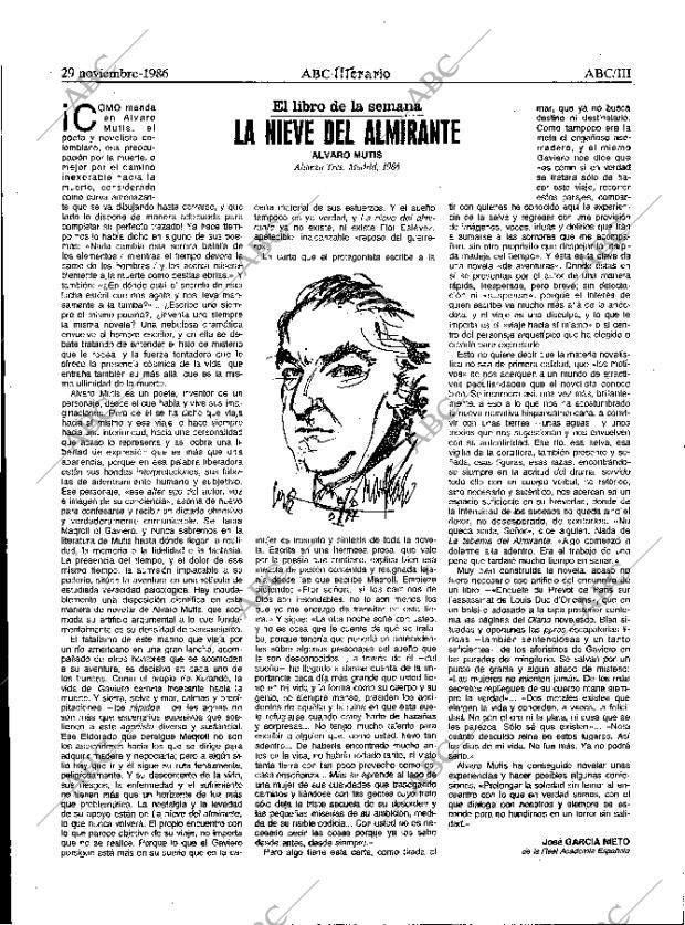 ABC MADRID 29-11-1986 página 51