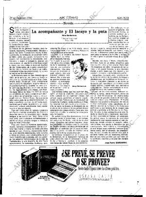 ABC MADRID 29-11-1986 página 61