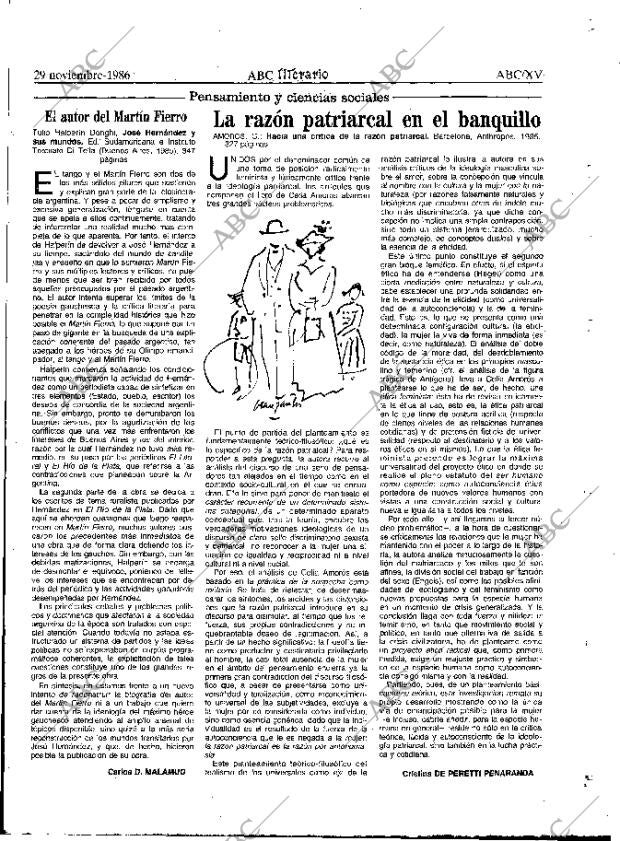 ABC MADRID 29-11-1986 página 63