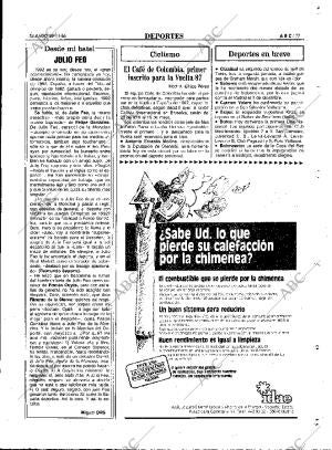 ABC MADRID 29-11-1986 página 77