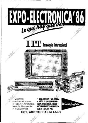 ABC MADRID 29-11-1986 página 8