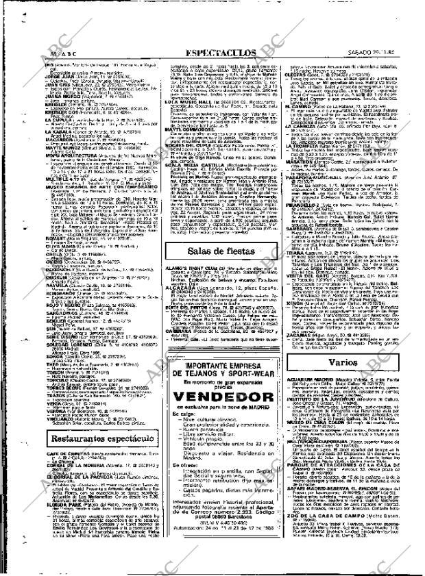 ABC MADRID 29-11-1986 página 88