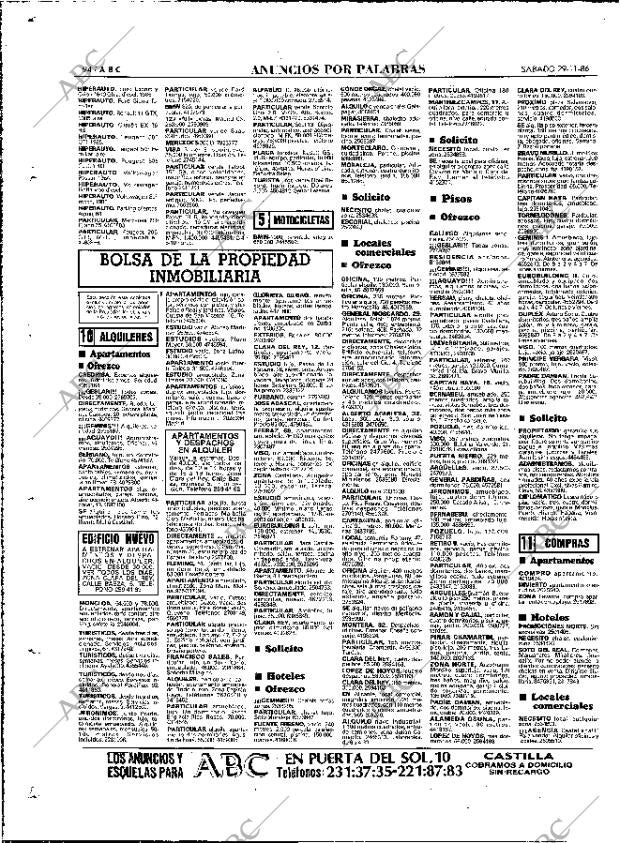 ABC MADRID 29-11-1986 página 94