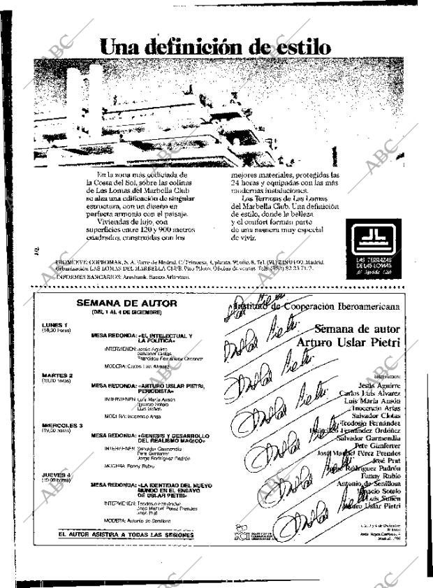 ABC MADRID 30-11-1986 página 10