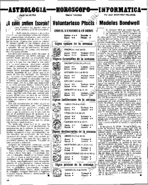 ABC MADRID 30-11-1986 página 202