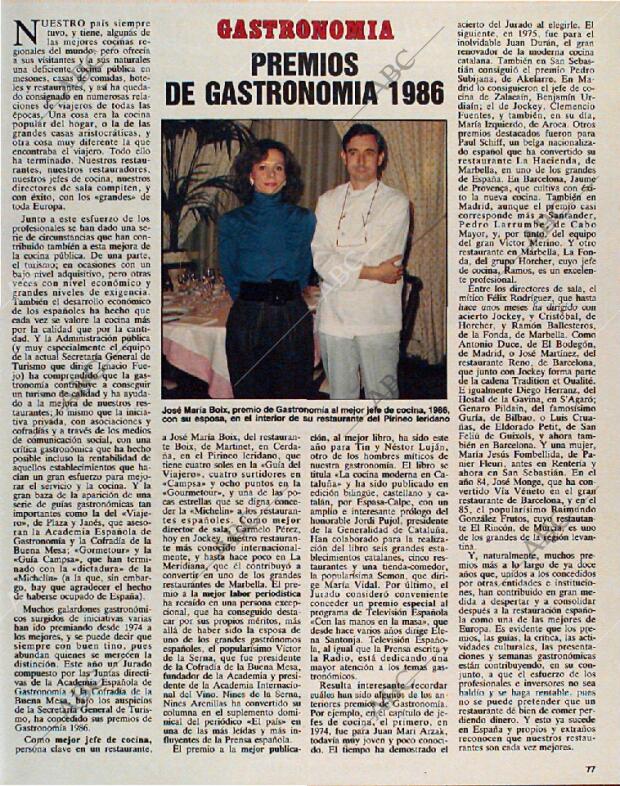 ABC MADRID 30-11-1986 página 213