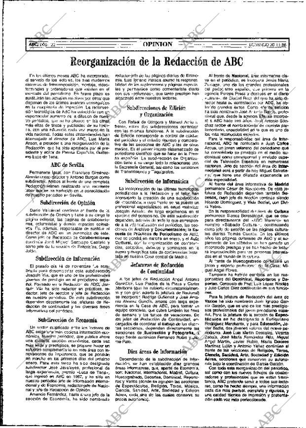 ABC MADRID 30-11-1986 página 22