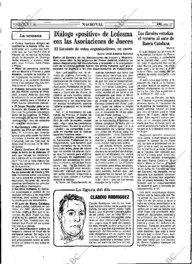 ABC MADRID 30-11-1986 página 27