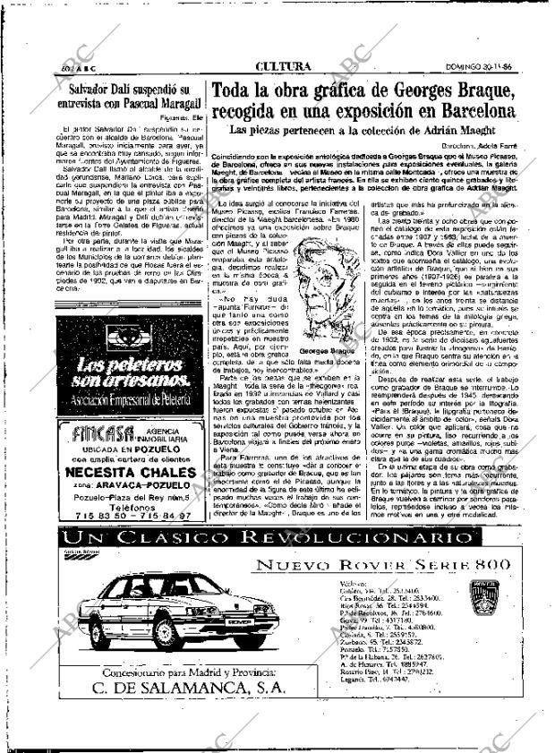 ABC MADRID 30-11-1986 página 60