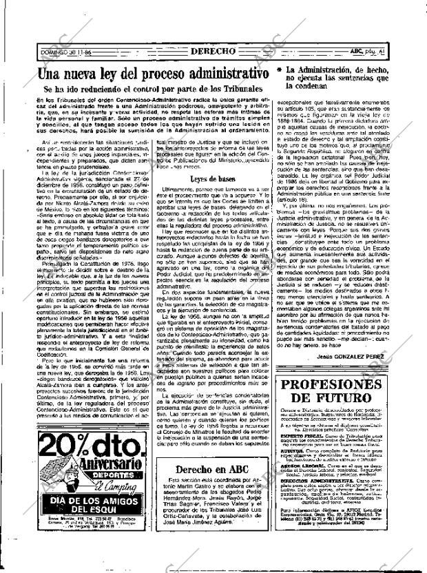 ABC MADRID 30-11-1986 página 61