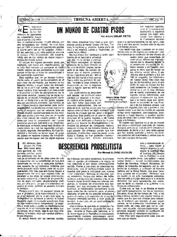 ABC MADRID 30-11-1986 página 65