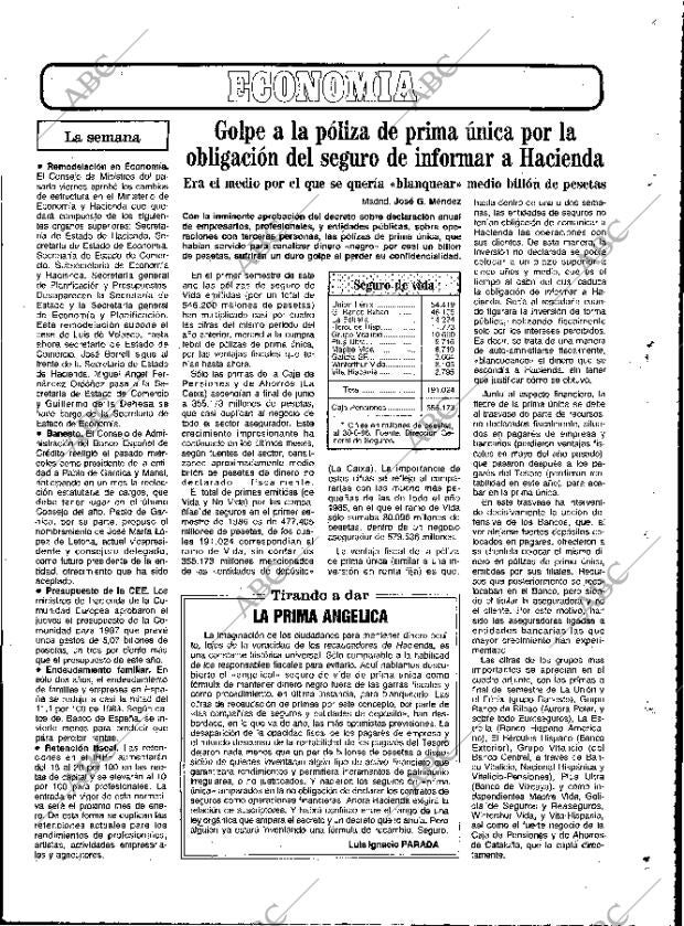 ABC MADRID 30-11-1986 página 71
