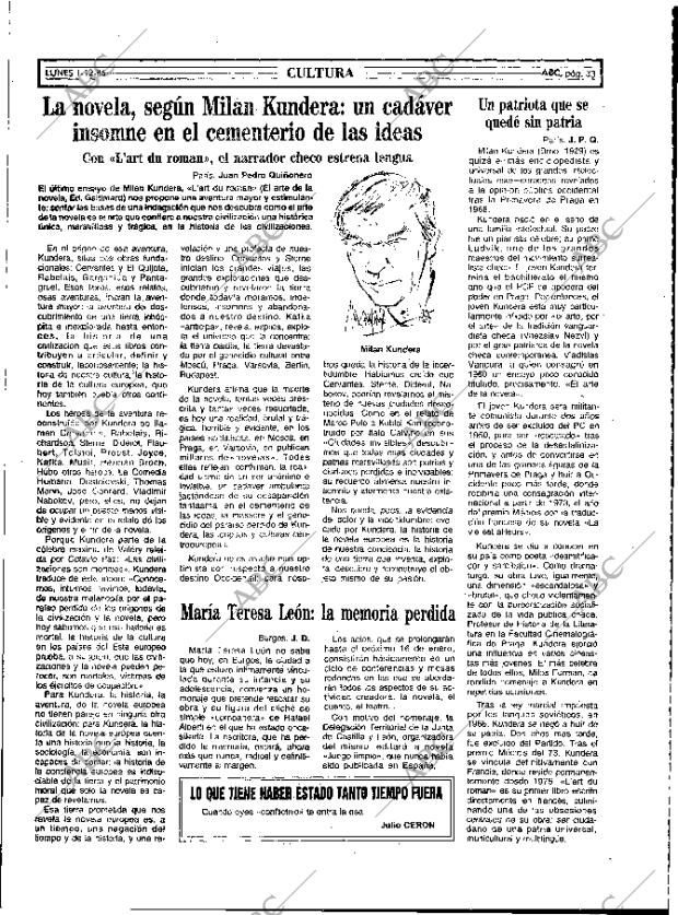 ABC MADRID 01-12-1986 página 33