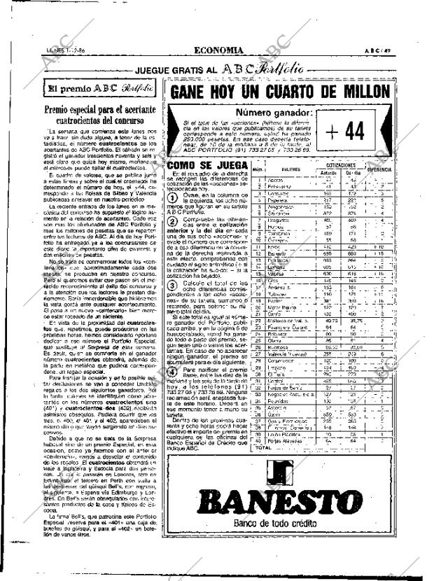 ABC MADRID 01-12-1986 página 49