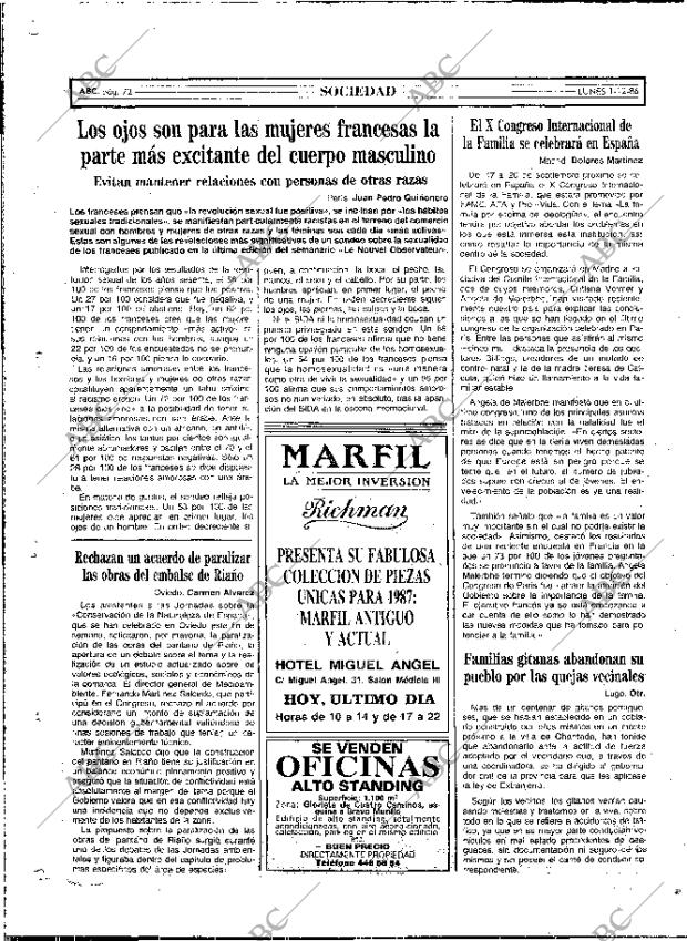 ABC MADRID 01-12-1986 página 72