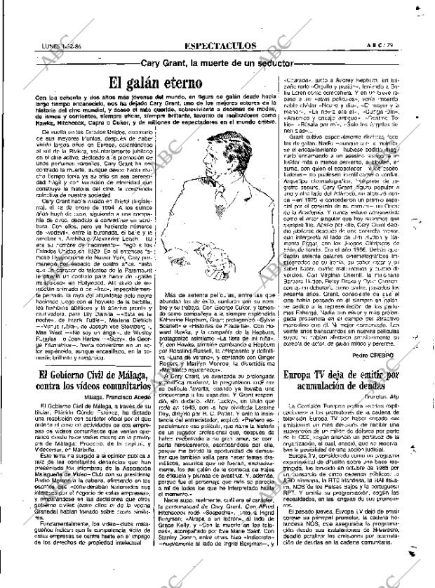 ABC MADRID 01-12-1986 página 79