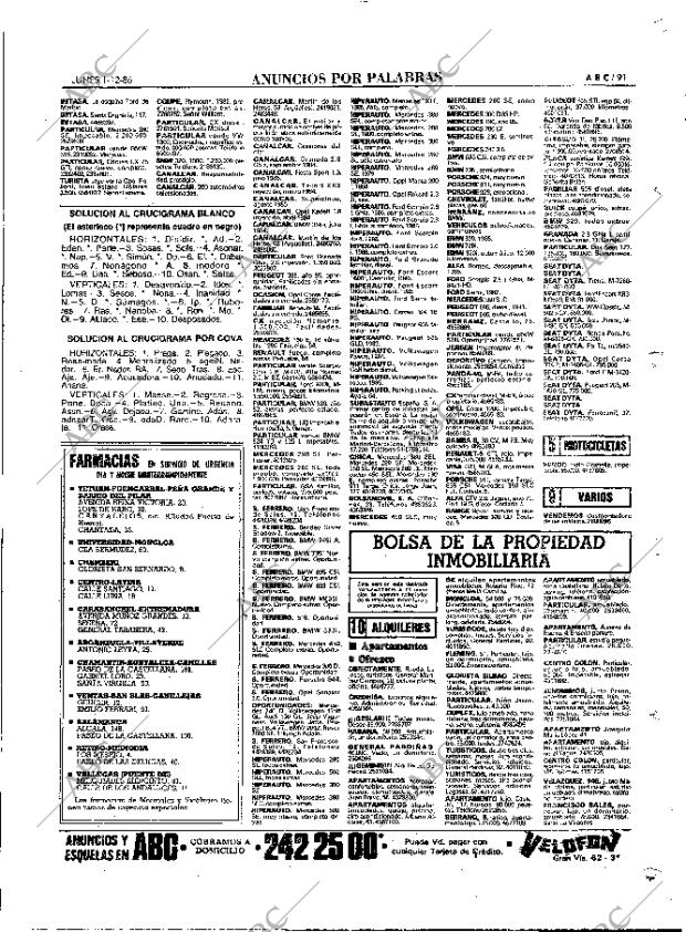 ABC MADRID 01-12-1986 página 91