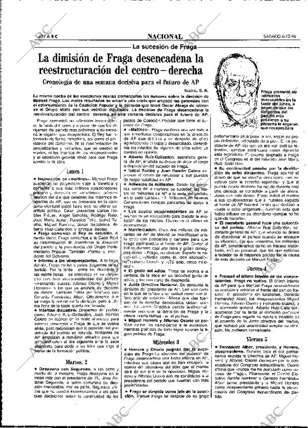 ABC MADRID 06-12-1986 página 20
