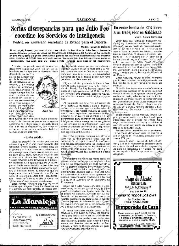 ABC MADRID 06-12-1986 página 23