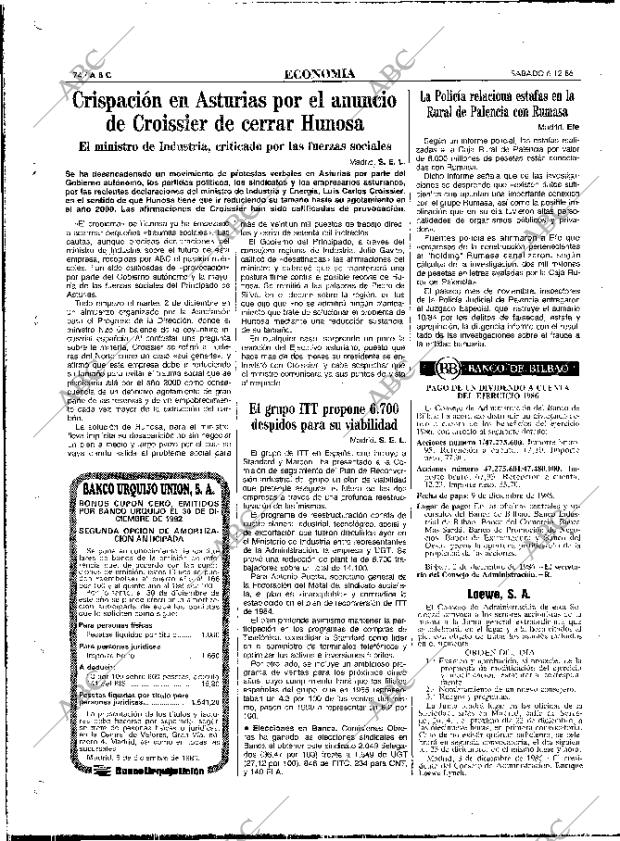 ABC MADRID 06-12-1986 página 74