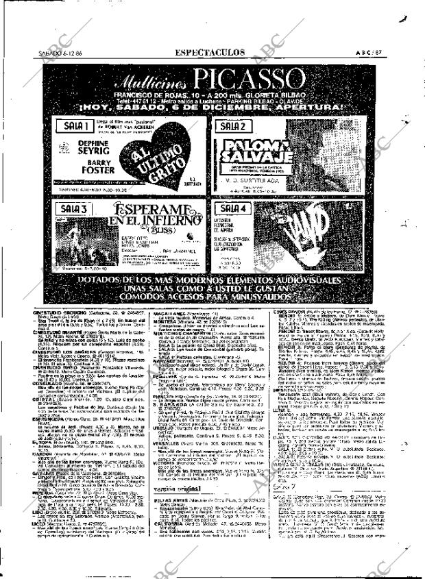 ABC MADRID 06-12-1986 página 87