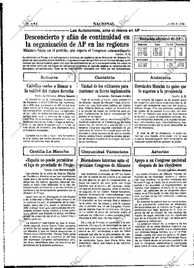 ABC MADRID 08-12-1986 página 20