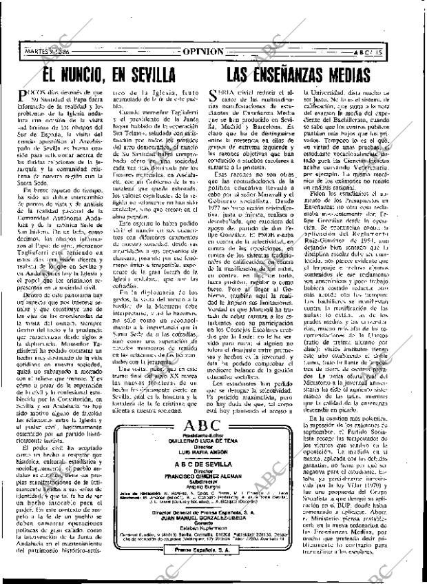 ABC SEVILLA 09-12-1986 página 15