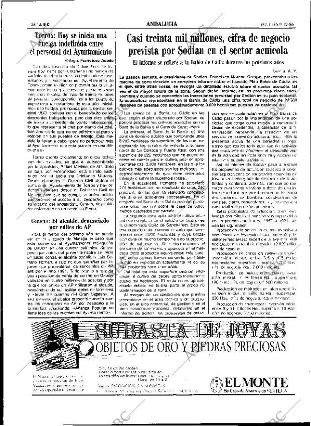 ABC SEVILLA 09-12-1986 página 28