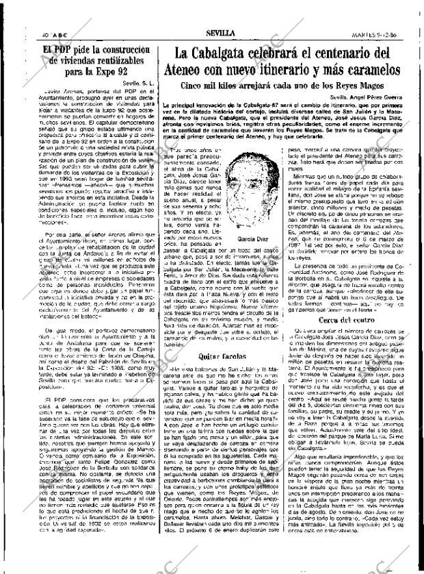 ABC SEVILLA 09-12-1986 página 40