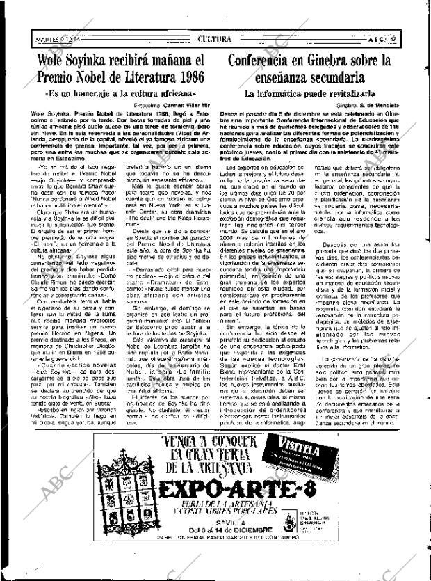 ABC SEVILLA 09-12-1986 página 47