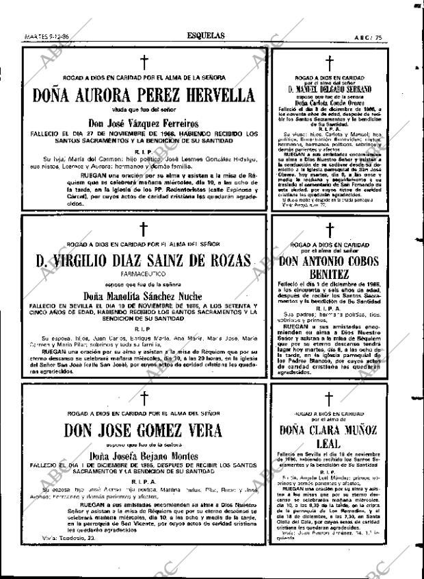ABC SEVILLA 09-12-1986 página 75