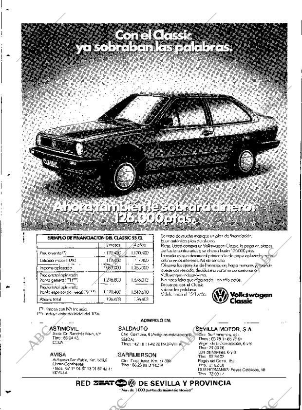ABC SEVILLA 09-12-1986 página 88
