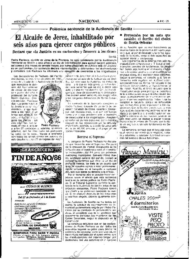 ABC MADRID 10-12-1986 página 25