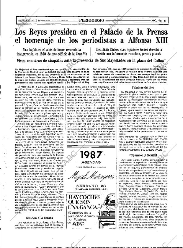 ABC MADRID 10-12-1986 página 43