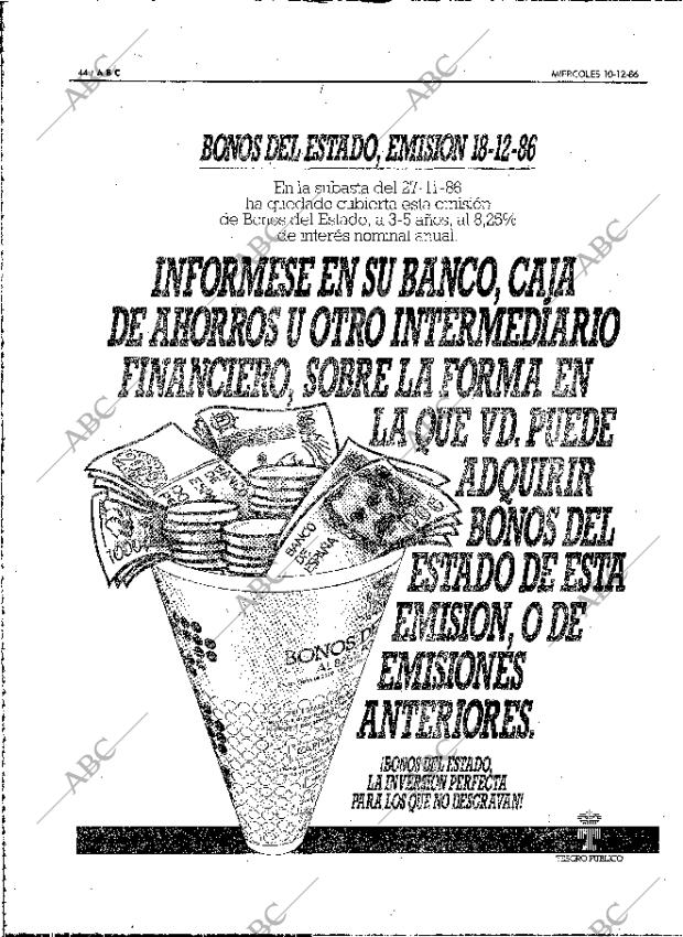 ABC MADRID 10-12-1986 página 44