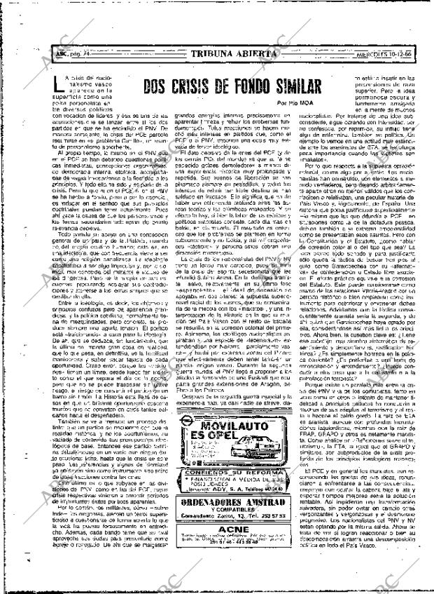 ABC MADRID 10-12-1986 página 74