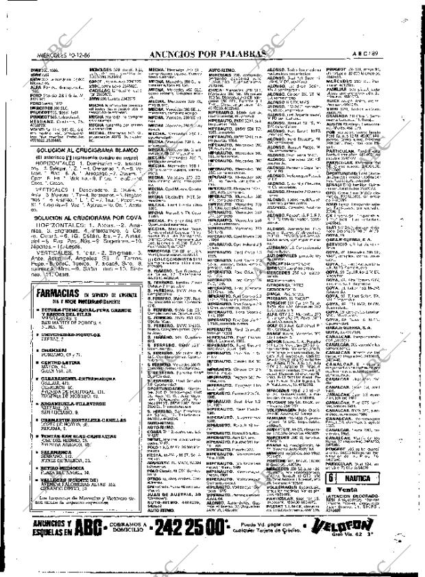 ABC MADRID 10-12-1986 página 89