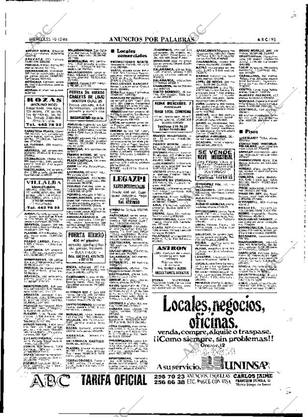 ABC MADRID 10-12-1986 página 93