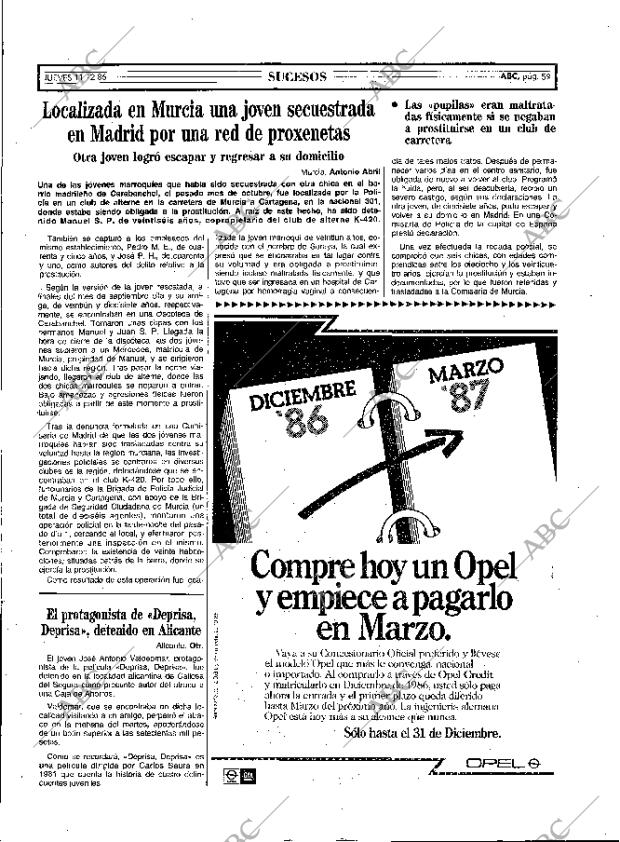 ABC MADRID 11-12-1986 página 59
