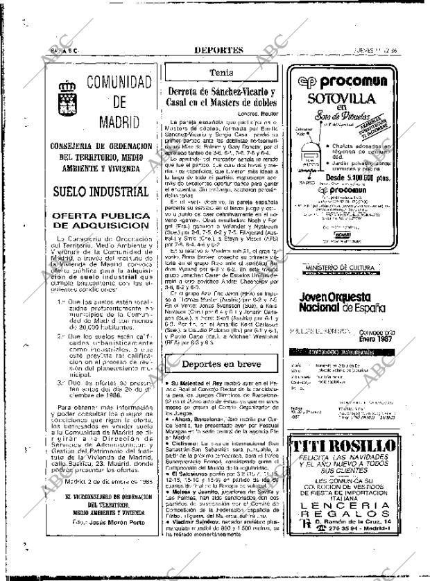 ABC MADRID 11-12-1986 página 84