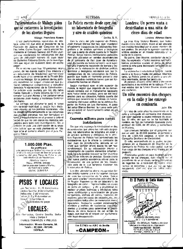 ABC SEVILLA 12-12-1986 página 72