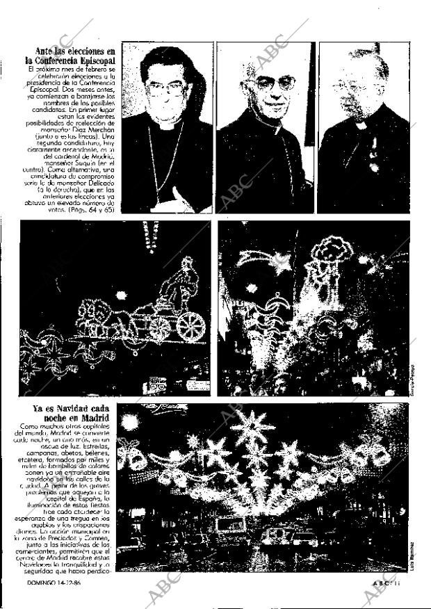ABC MADRID 14-12-1986 página 11