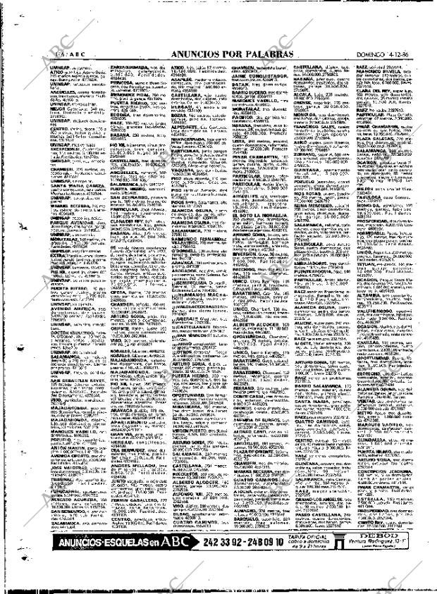 ABC MADRID 14-12-1986 página 116