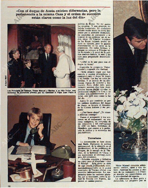 ABC MADRID 14-12-1986 página 148